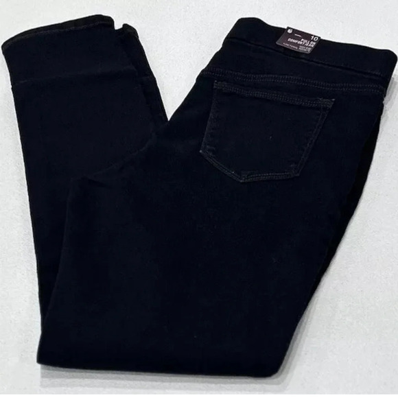 Gloria Vanderbilt Pull On Comfort Jeans Ladies Blue Beverly - Picture 4 of 7